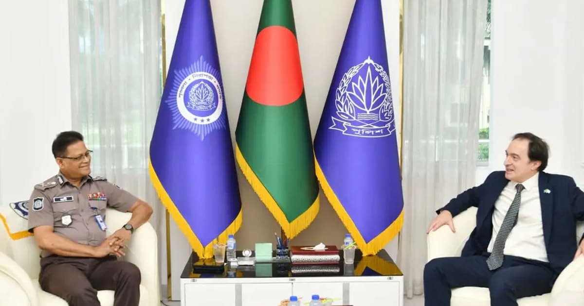 আইজিপির সঙ্গে আর্জেন্টিনার রাষ্ট্রদূতের সাক্ষাৎ