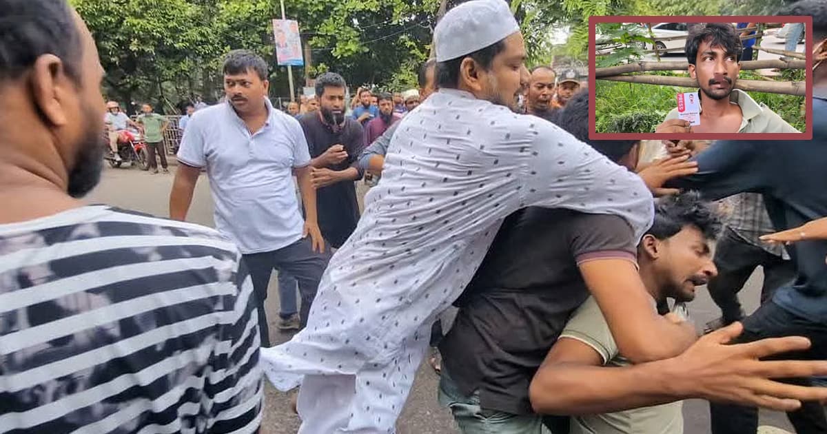 ধানমন্ডি ৩২-এ সাংবাদিককে ‘লীগ’ আখ্যা দিয়ে রাস্তায় ফেলে মারধর