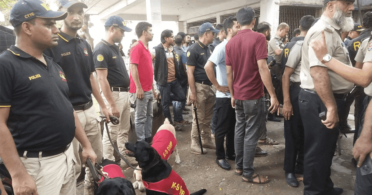 জেনেভা ক্যাম্পে র‍্যাব-পুলিশ-ডিএনসির যৌথ অভিযান