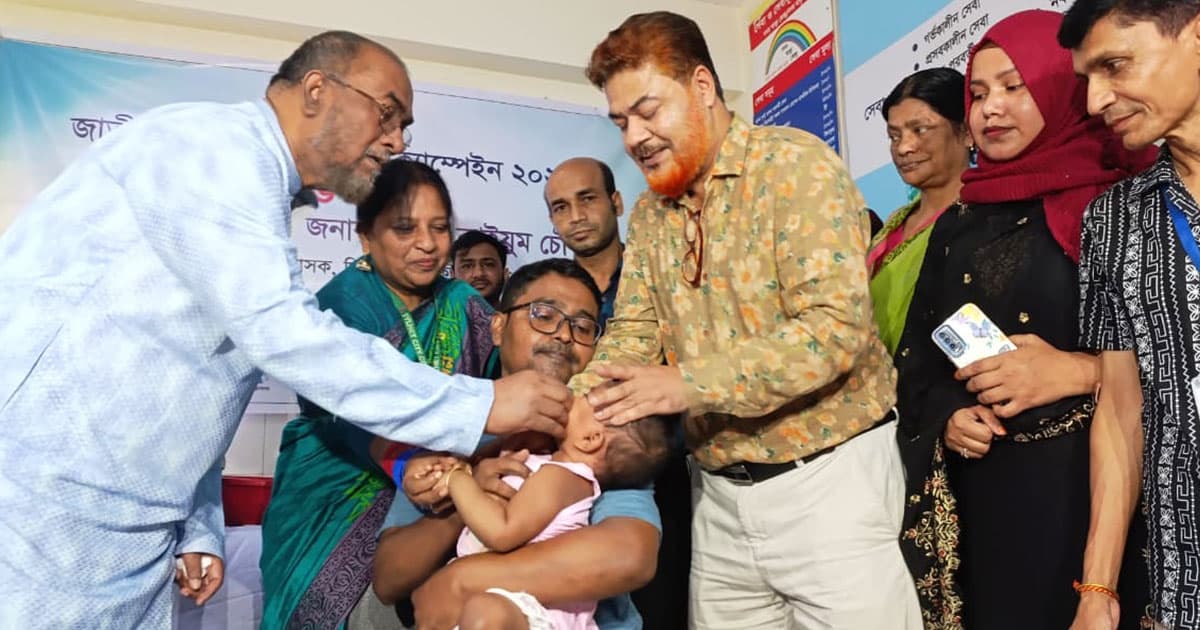 সিলেটে ভিটামিন ‘এ’ প্লাস ক্যাম্পেইন শুরু
