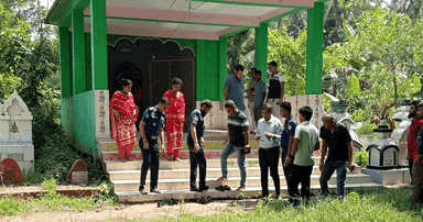 পিরোজপুরে মন্দিরে প্রতিমা ভাঙচুর, মালামাল চুরি