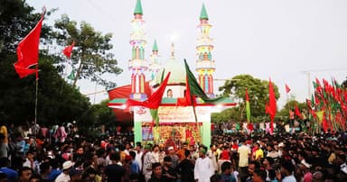 মহররম এলেই তাজিয়া ও সম্প্রীতির শহর হয়ে উঠে সৈয়দপুর