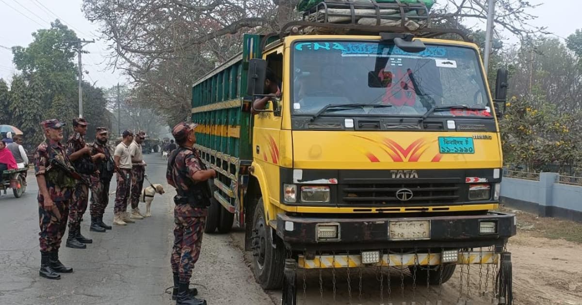 চুয়াডাঙ্গা সীমান্তে বিজিবির কড়া নজরদারি