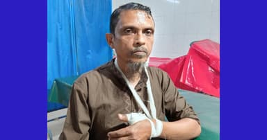 পিরোজপুরে চাঁদা না দেওয়ায় ব্যবসায়ীর বাড়িতে হামলা