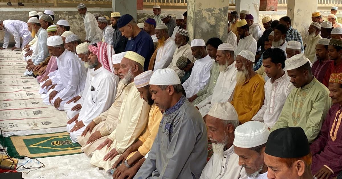 আজ মঠবাড়িয়ার পাঁচ গ্রামে পবিত্র ঈদ