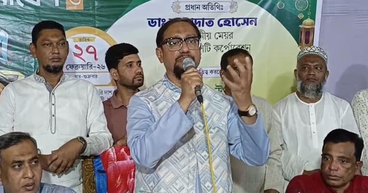 চট্টগ্রামে জলাবদ্ধতা নিরসনই প্রধান অগ্রাধিকার: মেয়র ডা. শাহাদাত