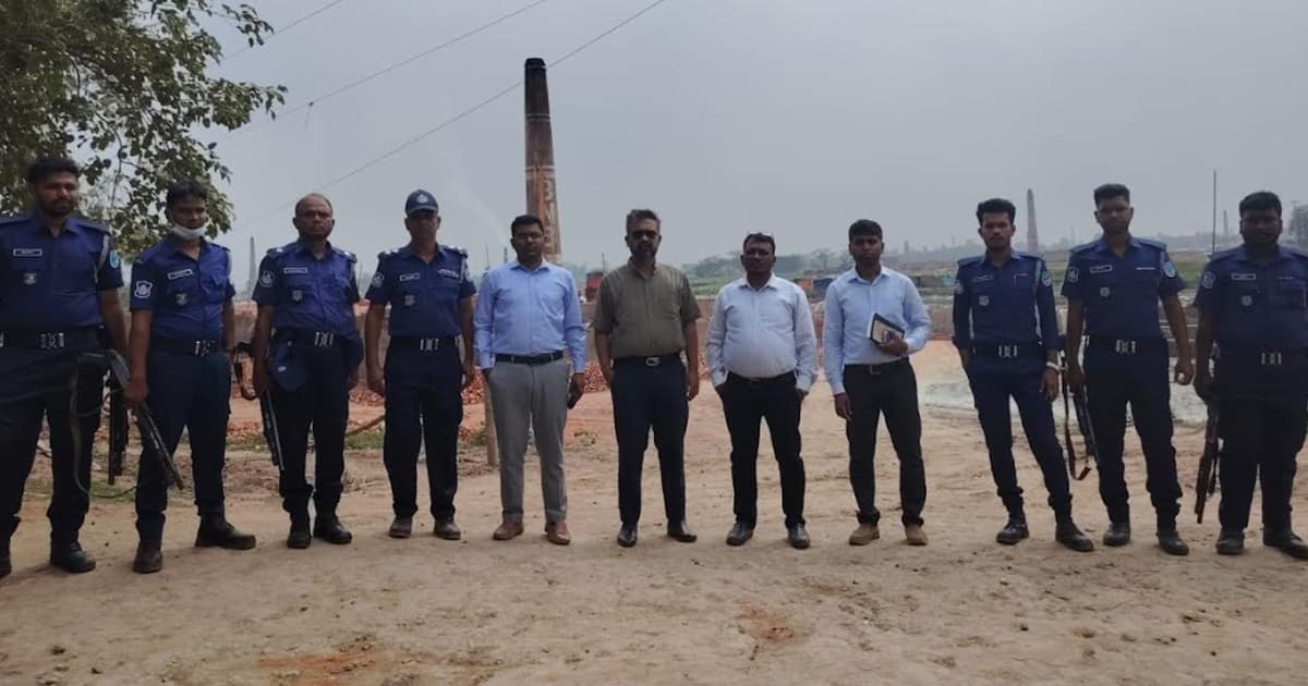 গাজীপুরে ইটভাটায় অভিযান, ১৪ লাখ টাকা জরিমানা