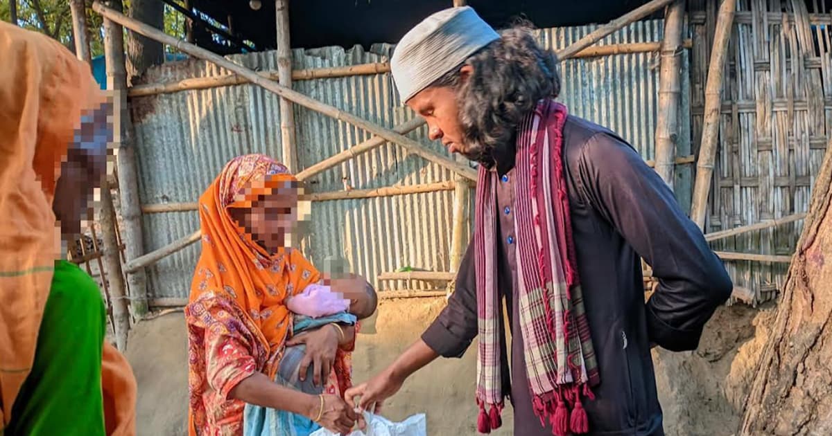 মানবিক সহায়তায় রঙিন হলো অসহায়দের ঈদ