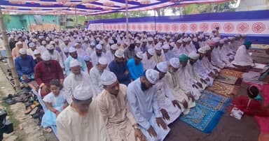 সৌদি আরবের সঙ্গে মিল রেখে বরিশালে ১০ হাজার পরিবারের ঈদ উদ্‌যাপন