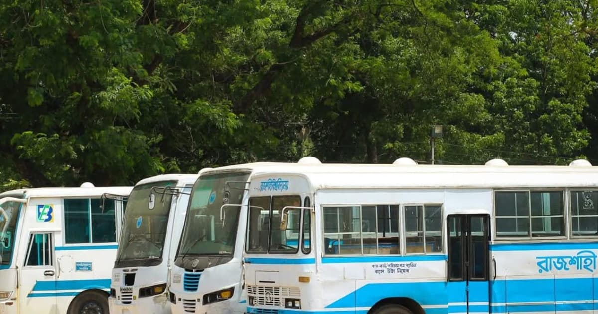 ট্রেন থামার ১৫ মিনিটেই মিলবে রাবির বাস