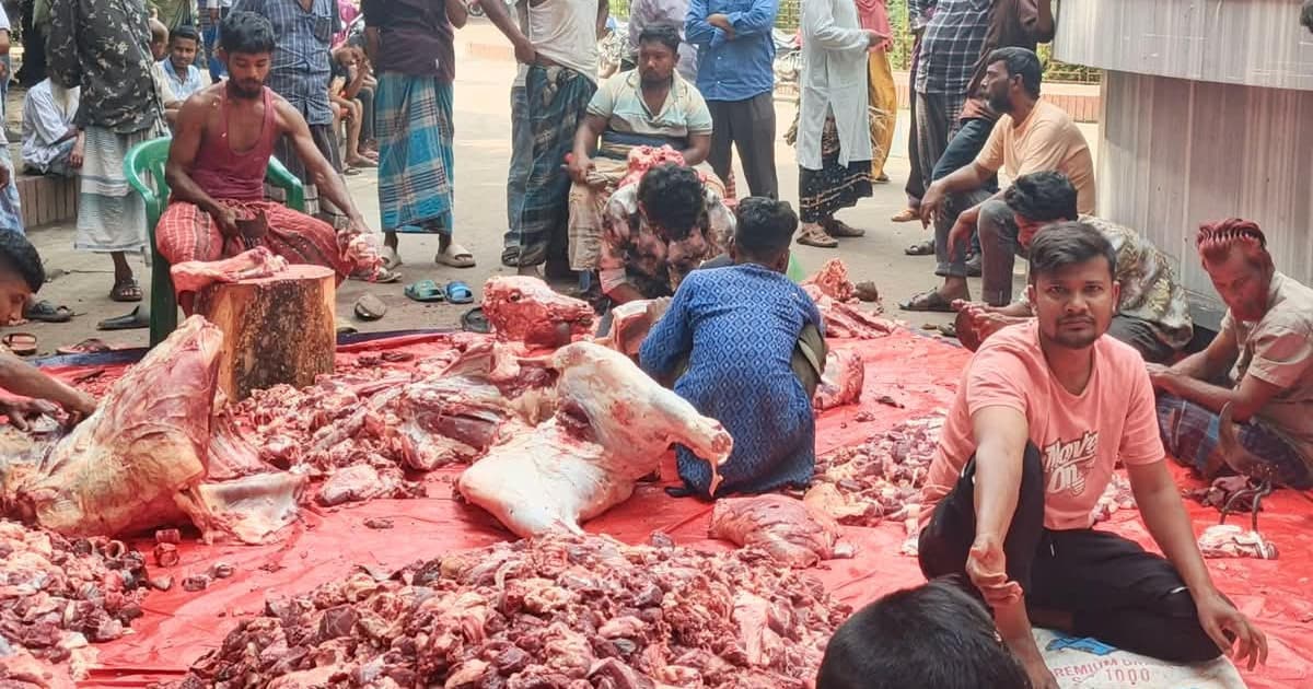 গাজীপুর সিটি কর্পোরেশনের উদ্যোগে স্বল্পমূল্যে গরুর মাংস বিতরণ