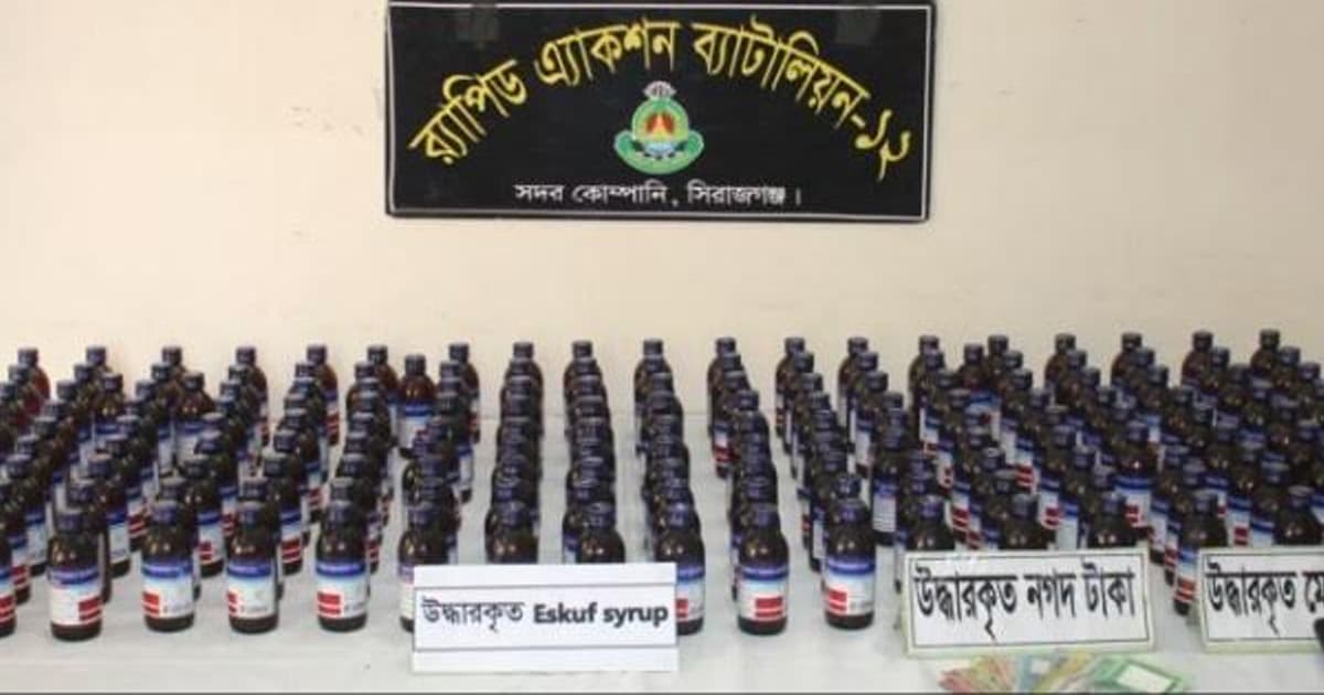 সলঙ্গায় স্কাফসহ মাদক বিক্রেতা আটক