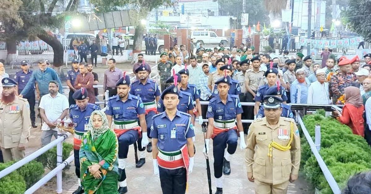 ব্রাহ্মণবাড়িয়ায় স্বাধীনতা দিবস উপলক্ষে সর্বস্তরের মানুষের শ্রদ্ধা