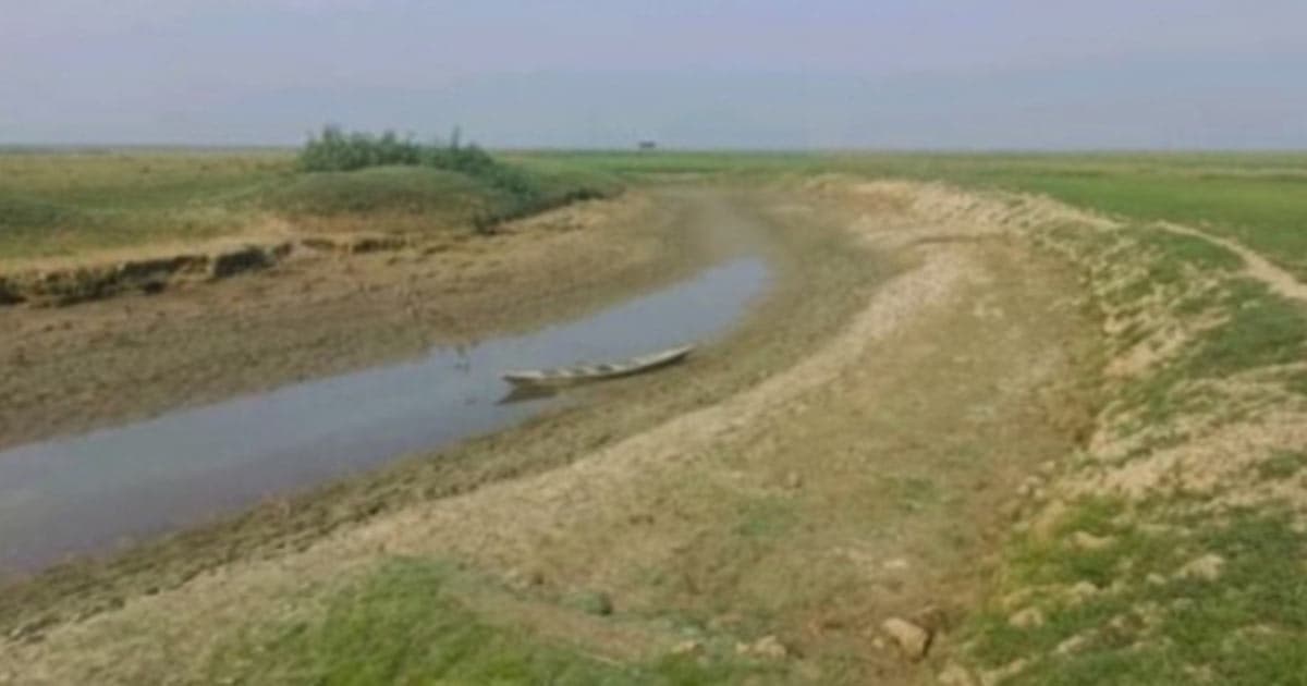 ধনু নদ খনন: প্রাণ ফিরে পাবে নৌপথ