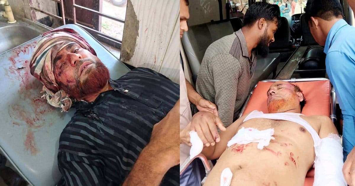 নীলফামারীতে হামলায় চেয়ারম্যান-পুলিশসহ আহত ২০