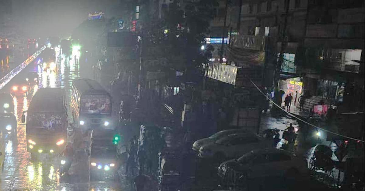 সন্ধ্যার পর রাজধানীতে বৃষ্টি