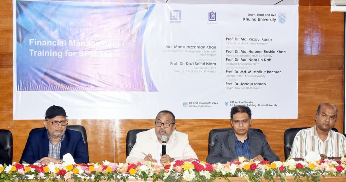 হিট প্রকল্পে প্রতিটি ব্যয়ের অনুমোদন ও স্বচ্ছতা নিশ্চিত করতে হবে: খুবি উপাচার্য