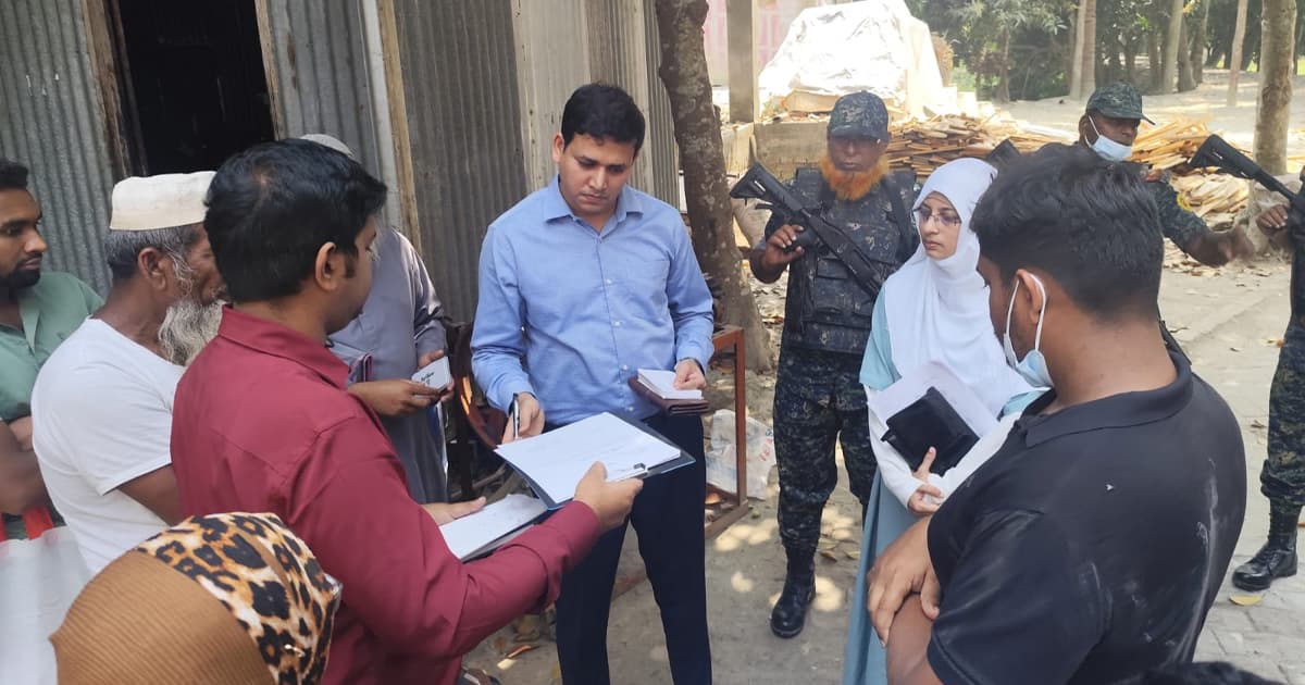 শরীয়তপুরে সেমাই কারখানাকে নিরাপদ খাদ্য কর্তৃপক্ষের ১ লাখ টাকা জরিমানা