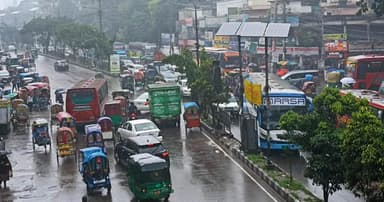 ঢাকাসহ দেশের ৫ বিভাগে বৃষ্টির সম্ভাবনা
