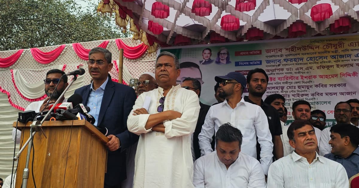 ৫ বছরে ২০ হাজার কিমি খাল খননের লক্ষ্য সরকারের: পানিসম্পদ মন্ত্রী