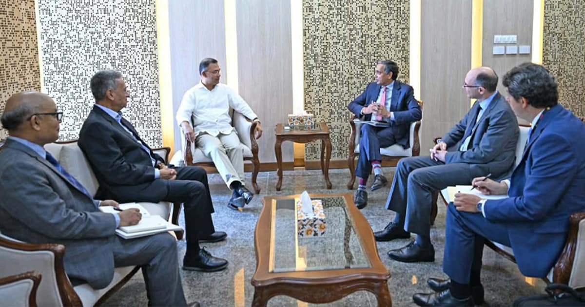 প্রধানমন্ত্রীর সঙ্গে আইএমএফ পরিচালকের বৈঠক