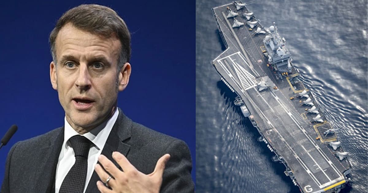 ভূমধ্যসাগরে রণতরি পাঠাচ্ছে ফ্রান্স