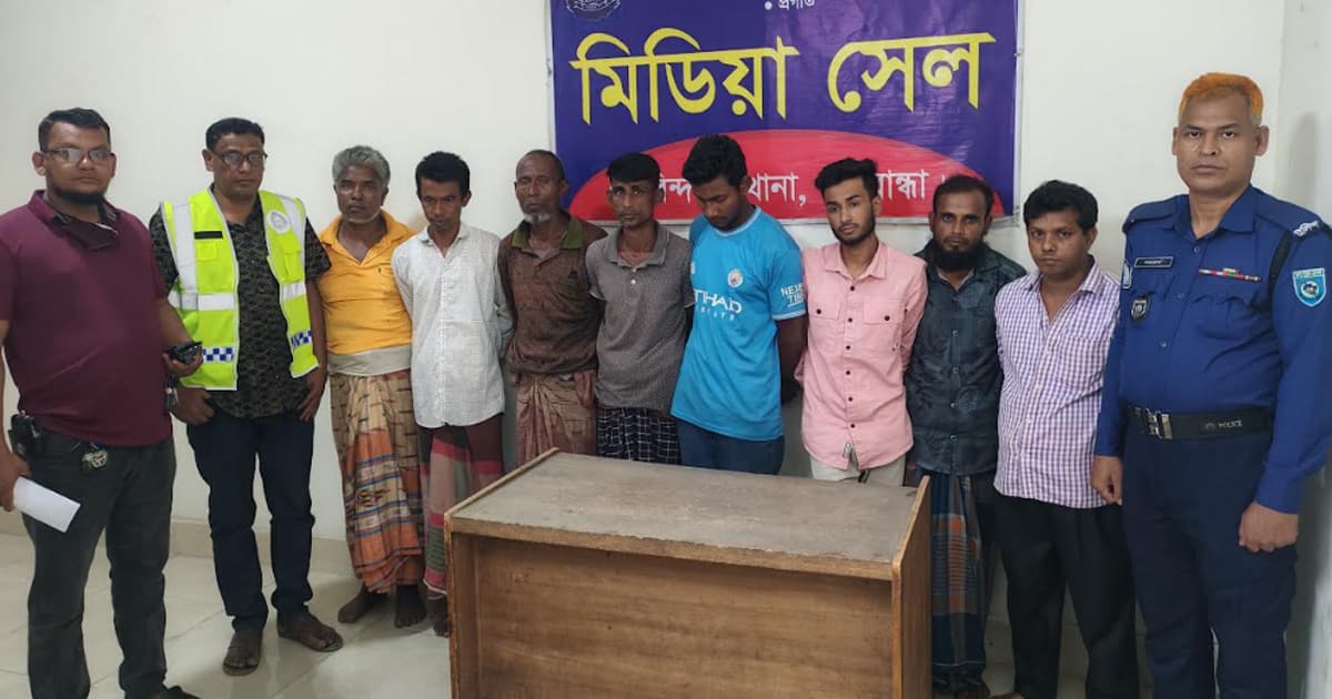 গোবিন্দগঞ্জে বারুণী মেলা থেকে ৮ জুয়াড়ি আটক