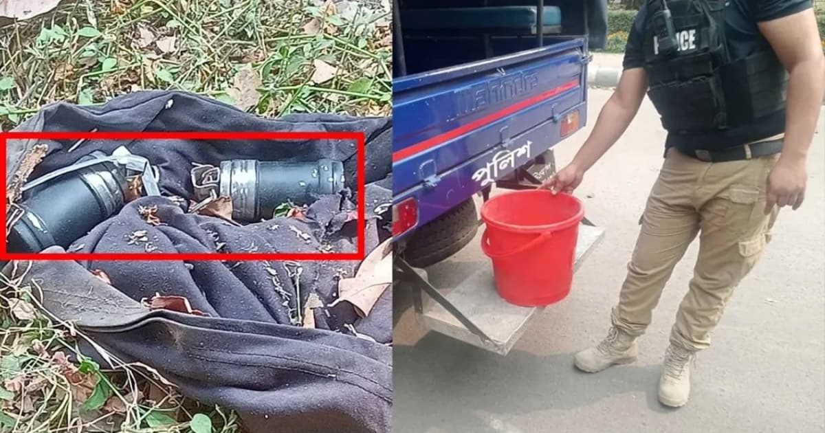 সুপ্রিম কোর্ট থেকে ৬টি সাউন্ড গ্রেনেড উদ্ধার