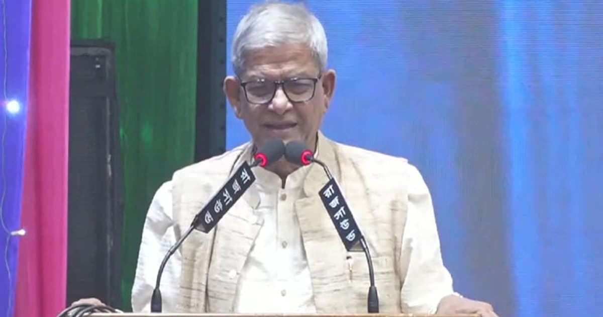 হানাদার বাহিনীর সহযোগিরা নতুন চেহারায় হাজির হয়েছে: মির্জা ফখরুল