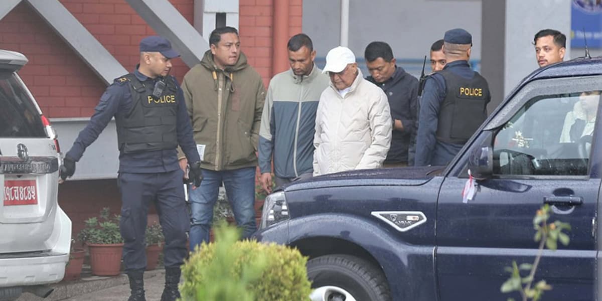 নেপালের সাবেক প্রধানমন্ত্রী কেপি শর্মা গ্রেপ্তার