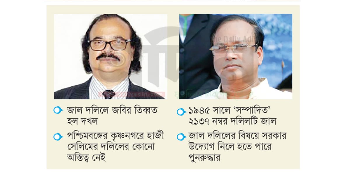 ভিসি মিজানের মীরজাফরিতে ‘তিব্বতে’ বহাল হাজী সেলিম