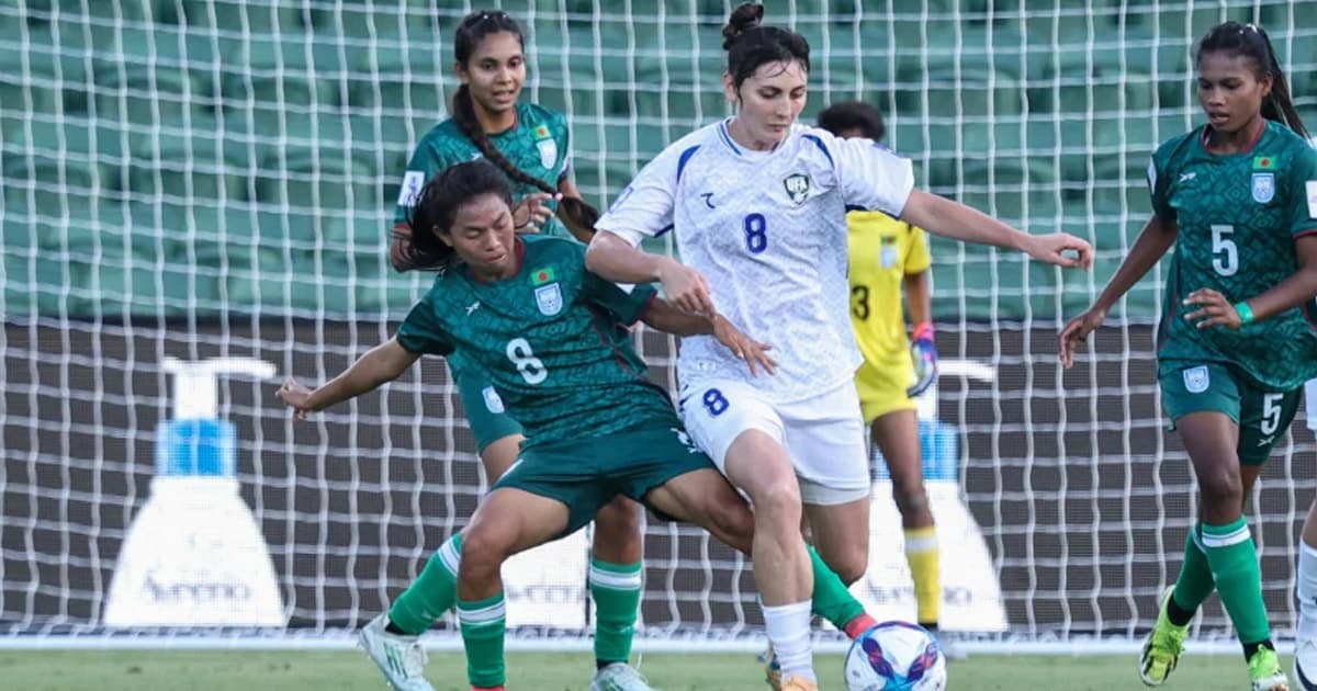 ৪ গোলে হেরে এশিয়ান কাপ শেষ বাঘিনীদের