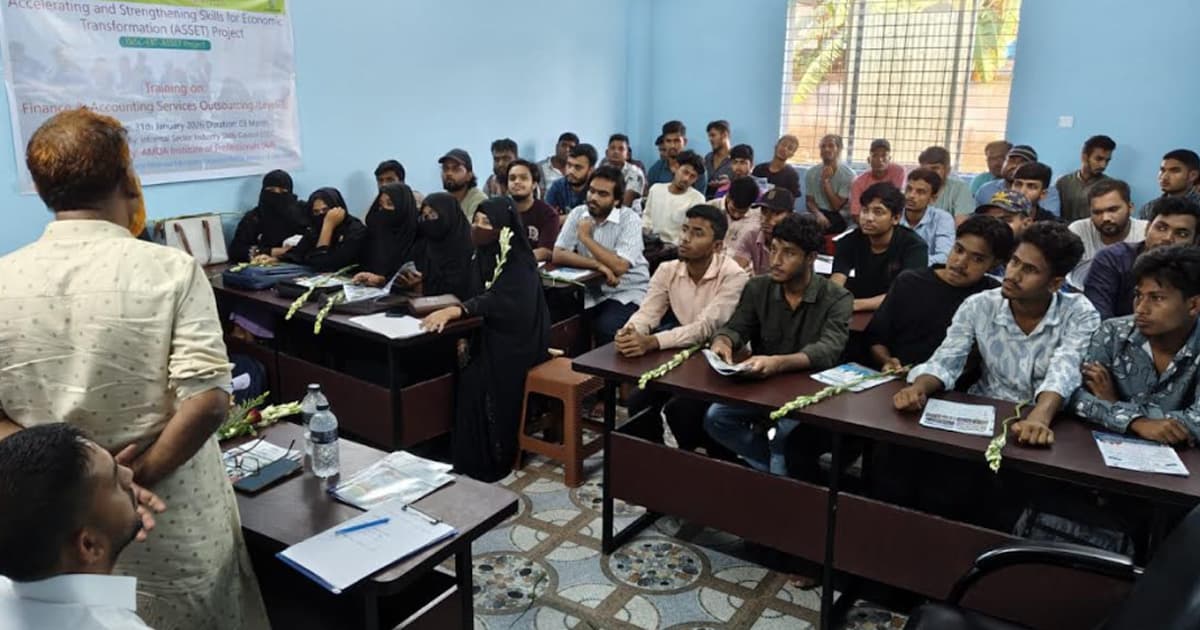 সৈয়দপুরে আমদা ইন্সটিটিউটের কারিগরী  শিক্ষার্থীদের নিয়ে ওরিয়েন্টেশন প্রোগ্রাম