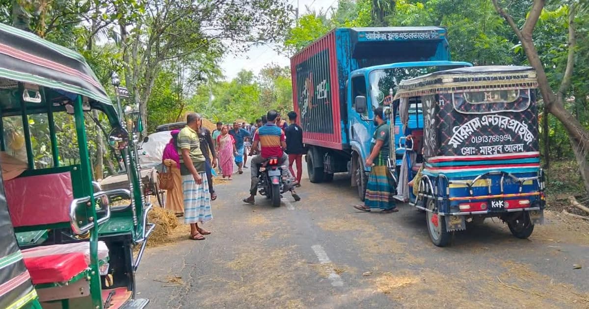 গোপালগঞ্জে কাভার্ডভ্যান-মোটরসাইকেল সংঘর্ষ, নারী নিহত