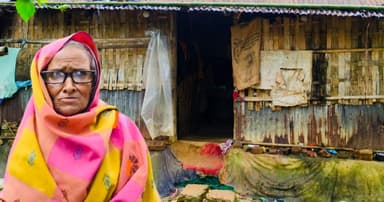 ৮০ বছরে রোদ-বৃষ্টি ছাড়া আর কারও দেখা পাননি ছাহেরা বেগম