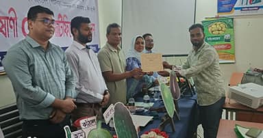 নান্দাইলে ৬০ জন কৃষক-কৃষাণীকে ‘গ্যাপ’ সার্টিফিকেট প্রশিক্ষণ