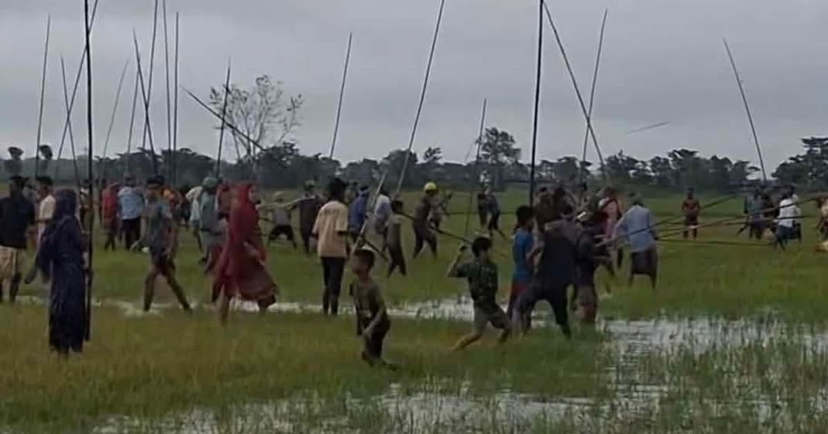 সুনামগঞ্জে দুই পক্ষের সংঘর্ষে আহত অর্ধশত