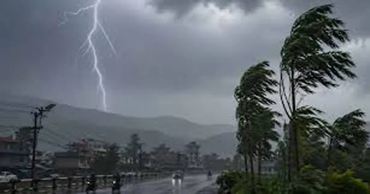 দেশের একাধিক জেলায় কালবৈশাখী-বজ্রপাতের সতর্কবার্তা