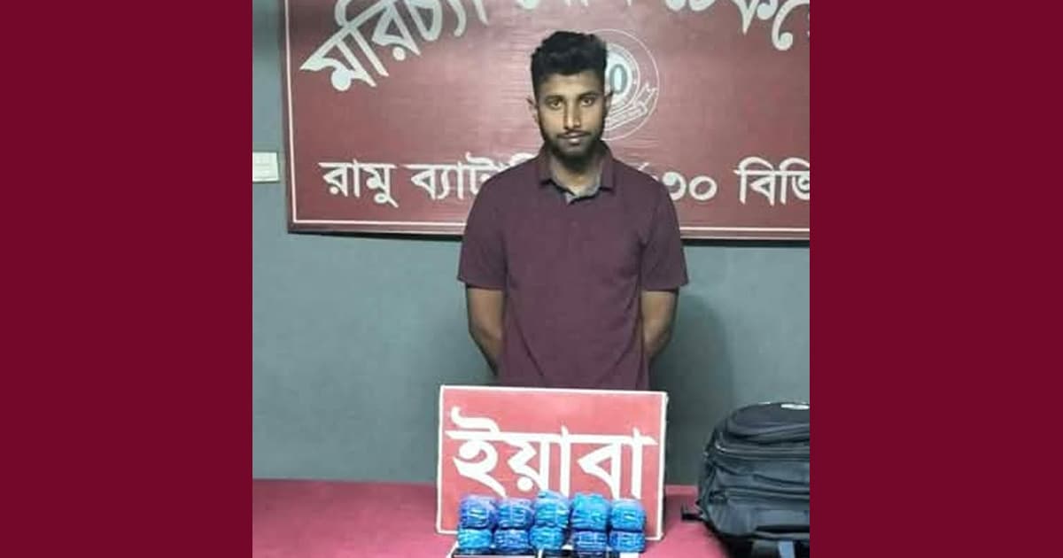 রামুতে ২০ হাজার ইয়াবাসহ পুলিশ সদস্য  আটক