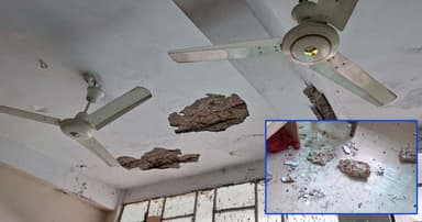 বরিশাল নগরভবন এখন মরণফাঁদ, দুর্ঘটনার শঙ্কা