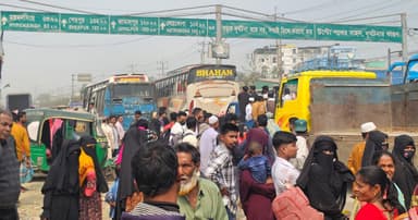 গাজীপুরে পর্যায়ক্রমে শিল্পকারখানার ছুটি, কমবে ঈদের ভোগান্তি