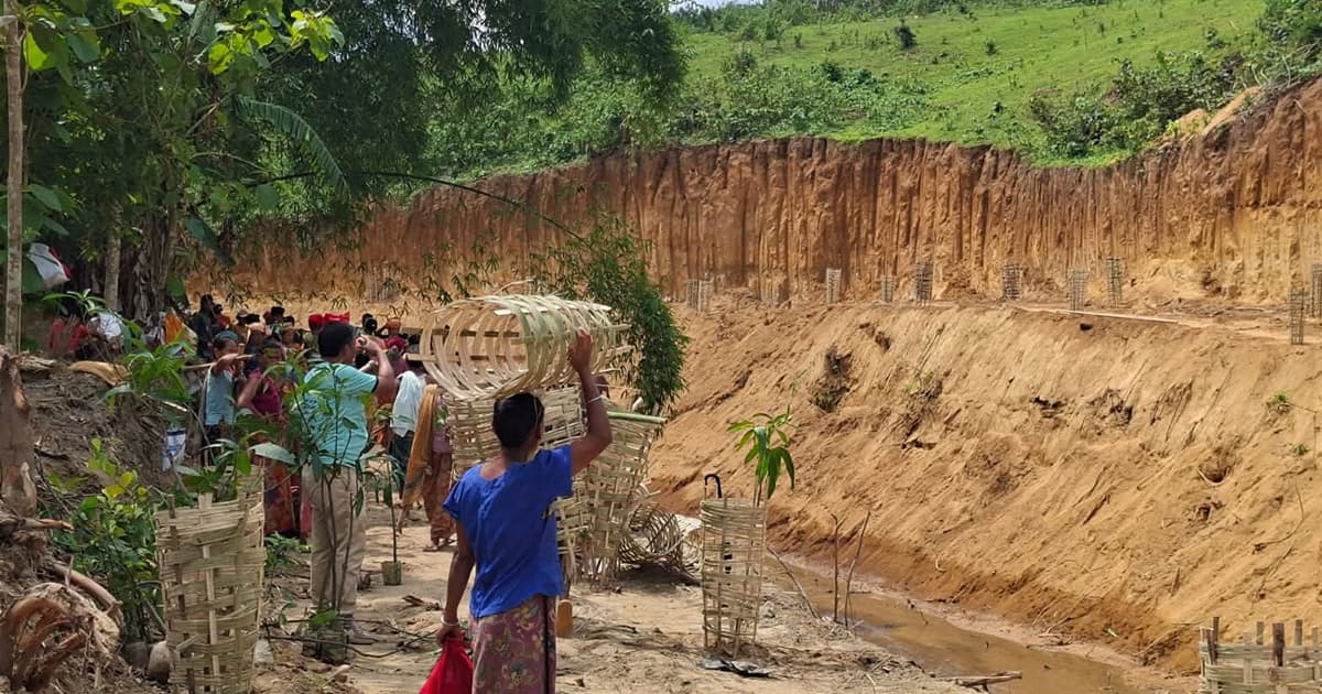 গুইমারার খাল পুনঃখনন কর্মসূচির উদ্ভোধন ২০ মে