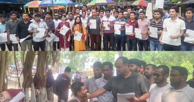 জুলাই সনদ নিয়ে ইবি ছাত্রদলের লিফলেট বিতরণ