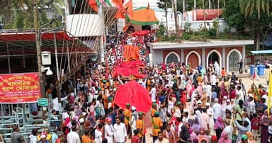 গিলাফ চড়ানোর মধ্য দিয়ে শাহজালালের বার্ষিক ওরস শুরু