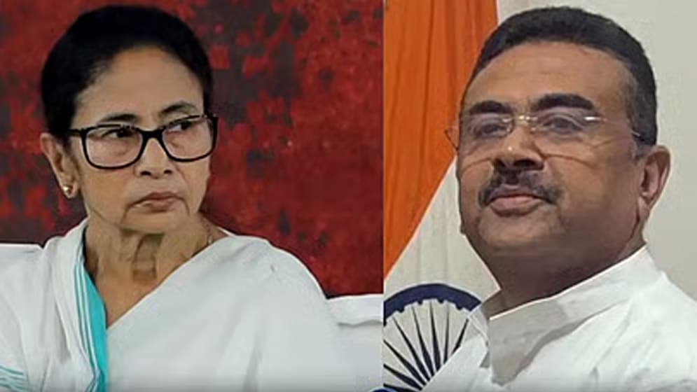 বিজেপি এগিয়ে ২০৩ আসনে, তৃণমূল ৮৪টিতে