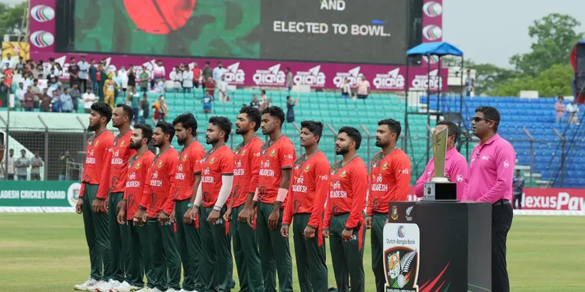 সিরিজ জয়ের লক্ষ্যে ব্যাটিংয়ে বাংলাদেশ