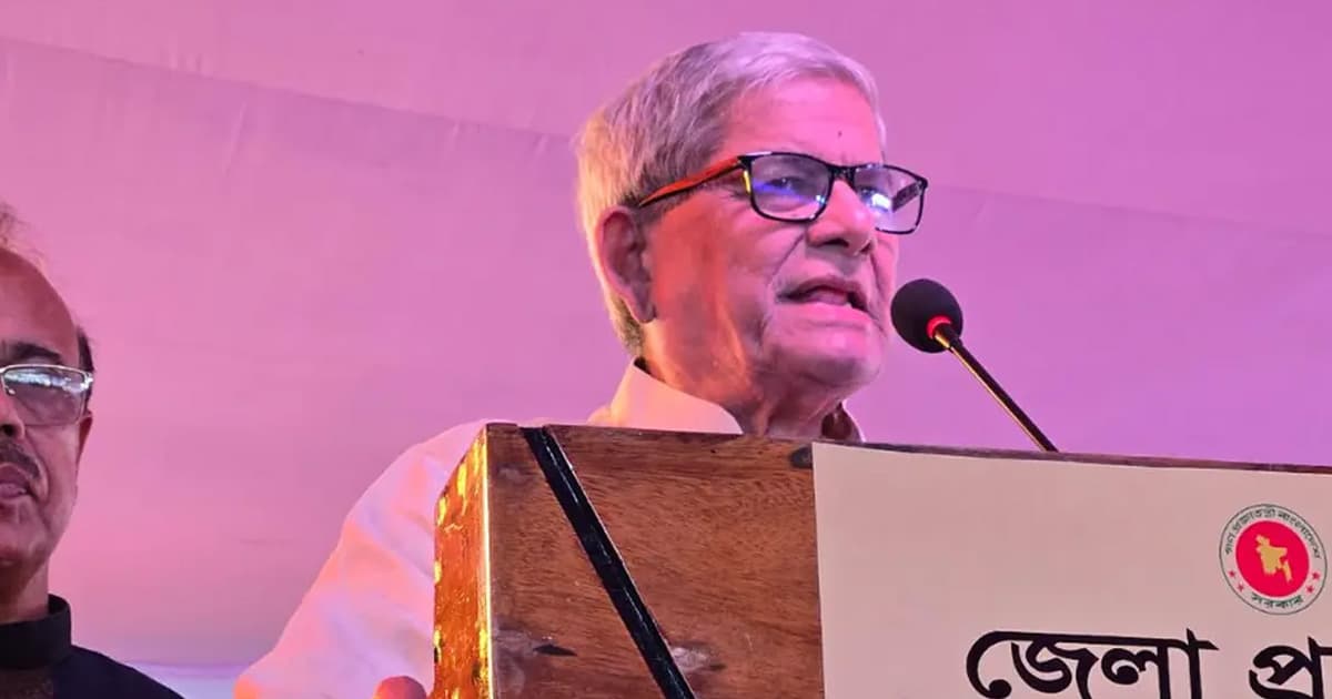 রবীন্দ্রনাথ ছিলেন সাহিত্যের সকল শাখায় অপ্রতিদ্বন্দ্বী: মির্জা ফখরুল