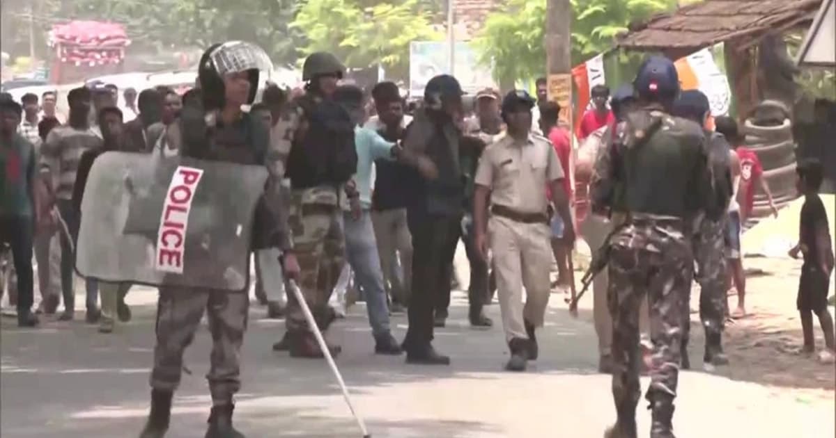 কোচবিহারে বিজেপি–তৃণমূল সংঘর্ষ