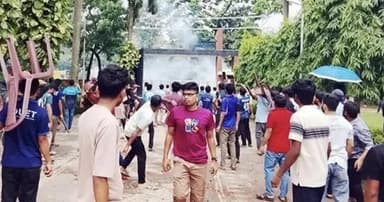 ভিসি ইস্যুতে ডুয়েটে রণক্ষেত্র, সংঘর্ষে আহত ১৫
