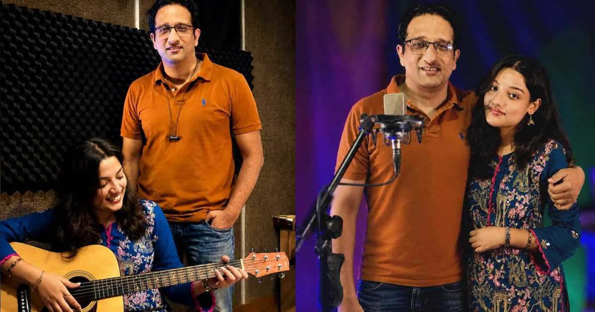 রঞ্জনের সাথে রোমান্টিক গান গাইলেন মেয়ে রীতিশা
